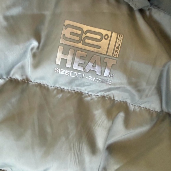 32 Degrees Teal Quilted Packable Puffer Vest - Picture 4 of 5